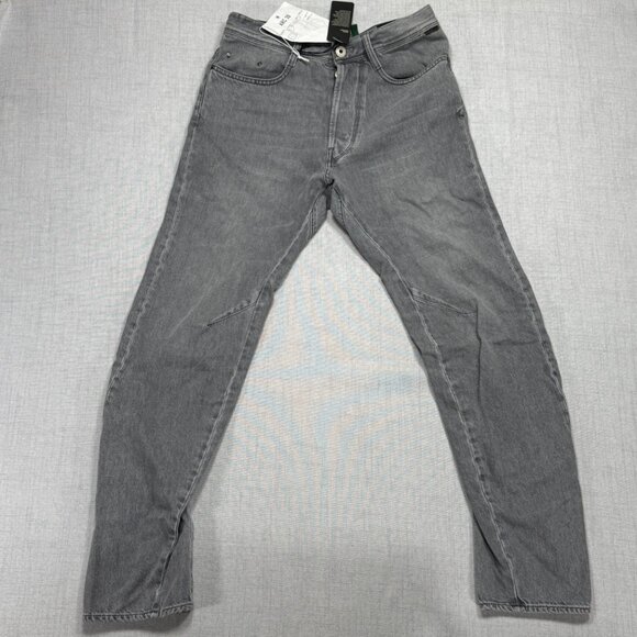 G-Star RAW Jeans ARC 3D Slim Tapered Faded Grey Denim Cotton Blend 30x32 NWT - Picture 3 of 16
